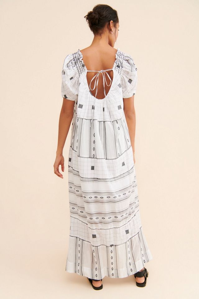 Jamie Embroidered Maxi Dress #1