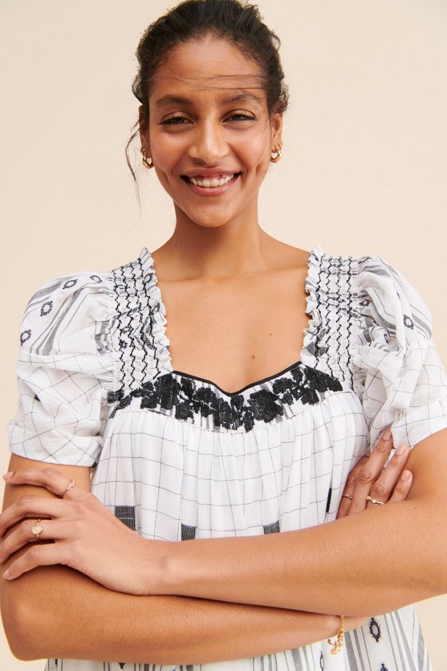 Jamie Embroidered Maxi Dress #2