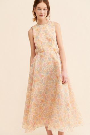 Selkie Puffy Pinafore Dress