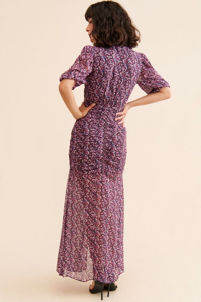 Saylor Blossom Ruched Dress #1