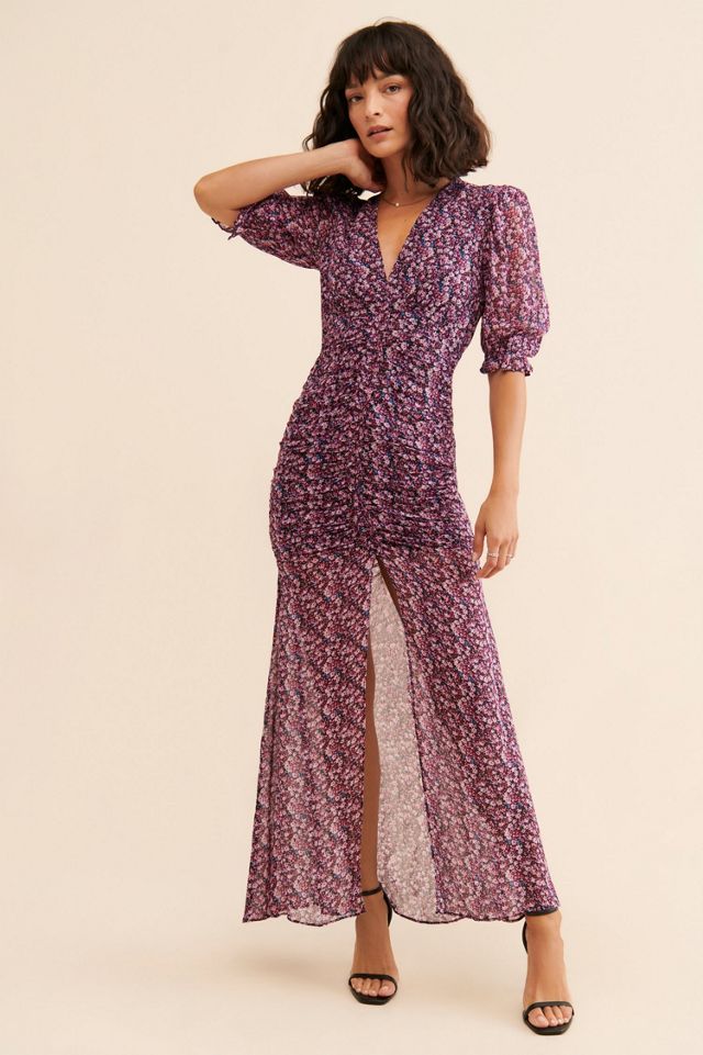 Saylor Blossom Ruched Dress #3