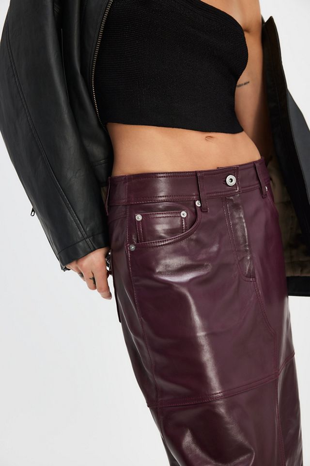 Stand Studio Francie Leather Skirt #2