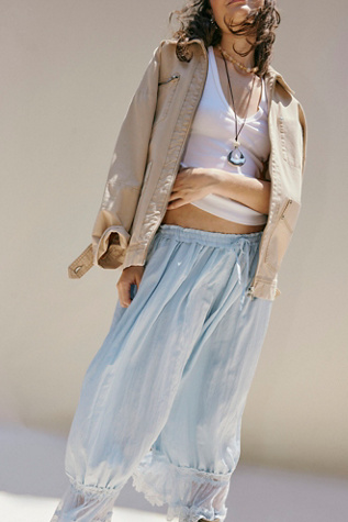 We The Free Easy That Canvas Jacket at Free People in Brown, Size: L