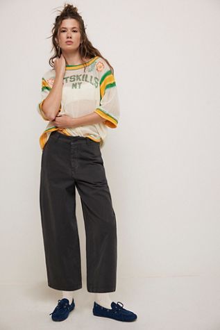Reclaimed Vintage inspired pinstripe 90's straight pants in