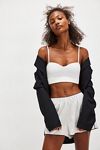 Rib I Reach For Longline Bralette