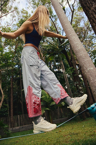 Fly By Night Embroidered Pants by FP Movement at Free People, Steel Combo, L