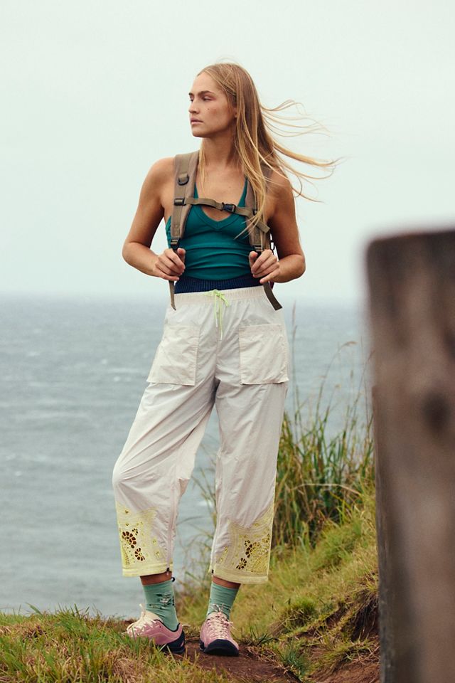 Free People ★ FP Movement ★ Fly By Night Embroidered Pants Fly By Night Embroidered Pants | Free People