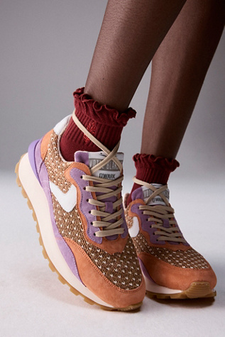 Qwark Hype Easy Sneakers by Voile Blanche at Free People in Papaya Beige Lilac, Size: EU 39