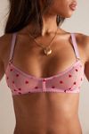 Priya Heart Embroidery Bralette