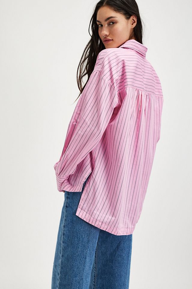 Chemise boutonnée à rayures Lee #3