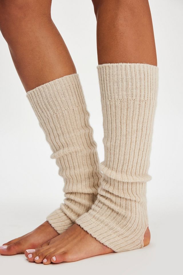 Ribbed Stirrup Legwarmers #1