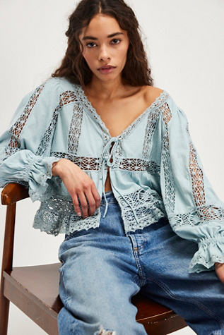 Sweet Dreams Top At Free People In Hot Spring, Size: Large