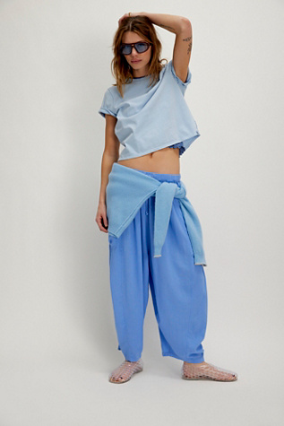 We The Free Everyday Tee at Free People in Blue, Size: XS