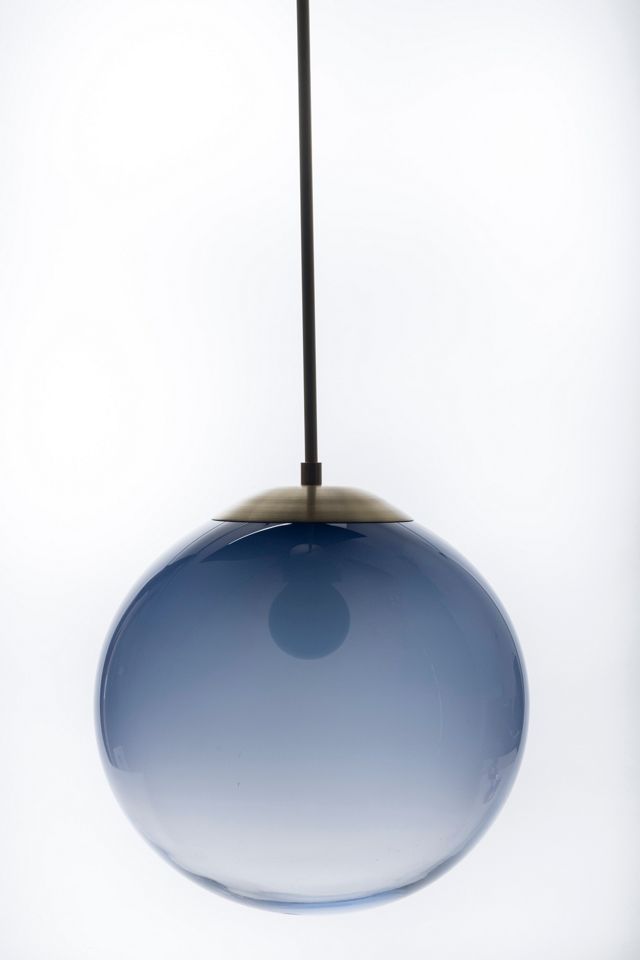 Esque Studio Light Indigo, Ombre Orb Pendant #1