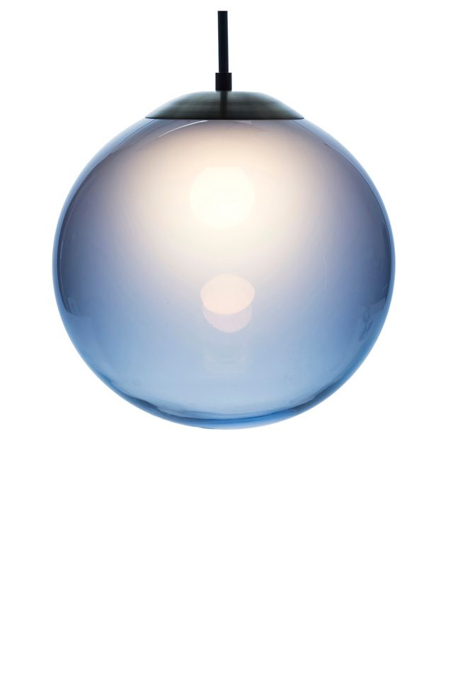 Esque Studio Light Indigo, Ombre Orb Pendant #2
