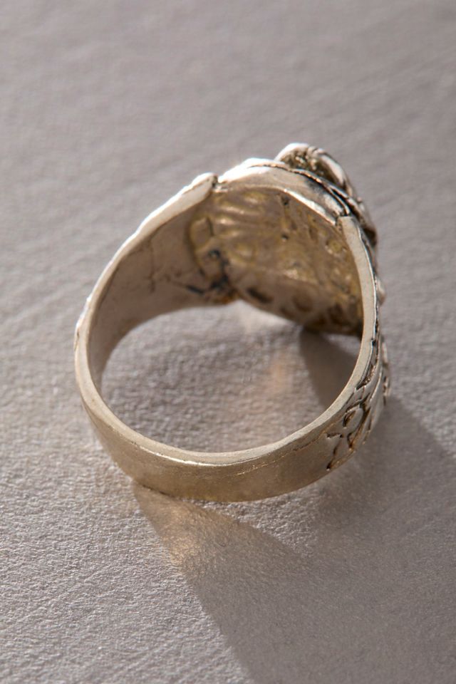 Alkemie Sterling Lucky Scarab Ring #1
