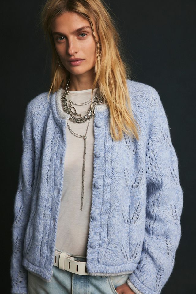 We The Free Tulips Lined Cardi