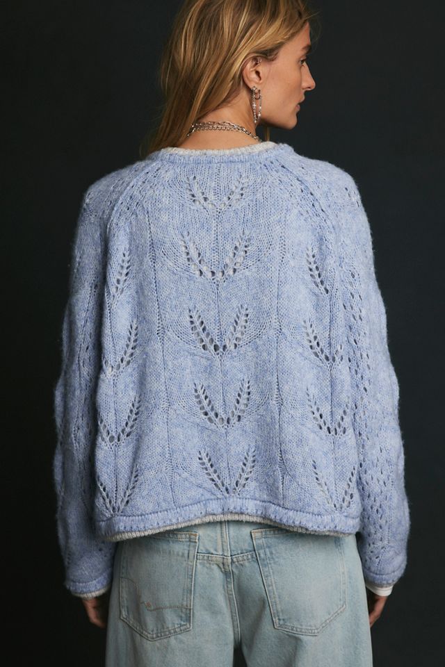 We The Free Tulips Lined Cardi #1