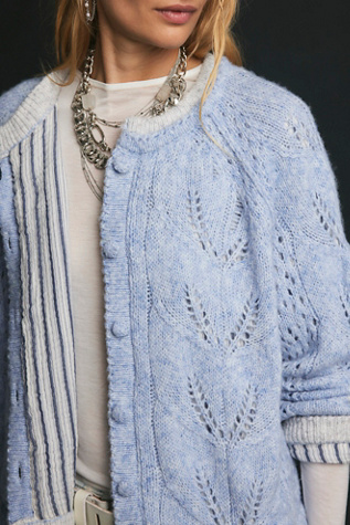 We The Free Tulips Lined Cardi