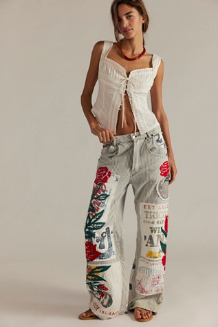 We The Free Lost And Found Boyfriend Jeans at Free People in Light Wash, Size: 30