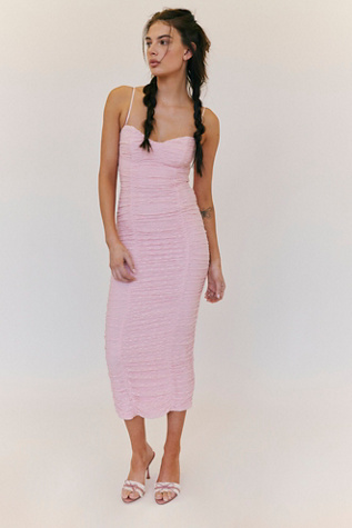 AFRM Tosca Dress At Free People In Pinkesque, Size: Small