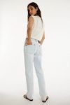 OneTeaspoon Truckers Mid-Rise Straight Jeans