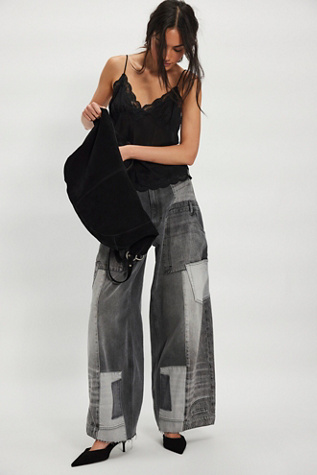 The Tales Reworked Patchwork Jeans