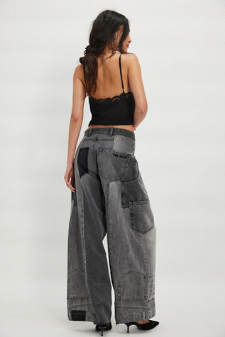 The Tales Reworked Patchwork Jeans
