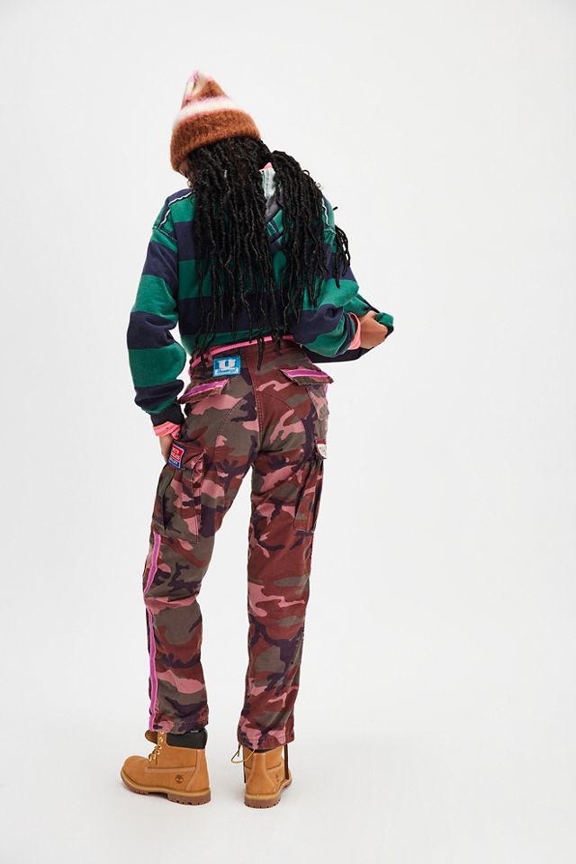 Riley Vintage Patched Up Camo Pants #1