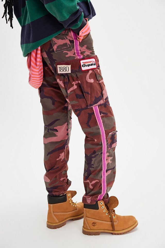 Riley Vintage Patched Up Camo Pants #2