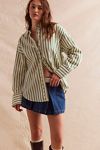We The Free Striped Varsity Vibes Shirt