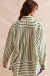 We The Free Striped Varsity Vibes Shirt