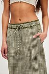 Penelope Gingham Midi Skirt
