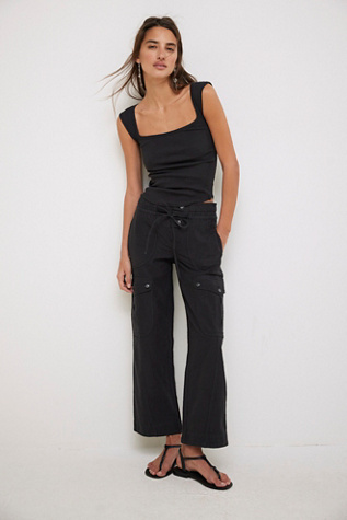 We The Free Park Ave Pants At Free People In Black, Size: Medium