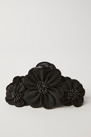 Gardener Floral Claw At Free People In Black