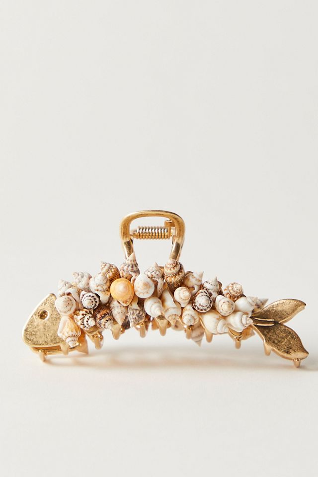 Best Catch Embellished Claw Clip | Free People display picture 1