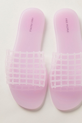 So Jelly Sandals By FP Collection At Free People In Lavender, Size: US 8