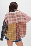 OneTeaspoon Panelled Flannel Shirt