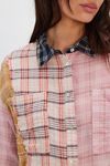 OneTeaspoon Panelled Flannel Shirt