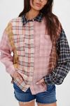 OneTeaspoon Panelled Flannel Shirt