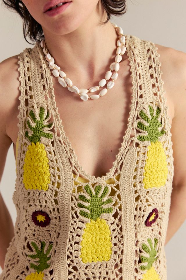 Bali Pineapple Crochet Top #2