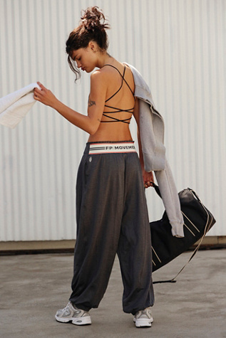 Jump Start Joggers by FP Movement at Free People, Black Heather, M