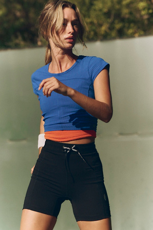 Streamline Run Shorts by FP Movement at Free People, Black, S