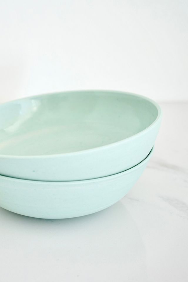 Ren Vois Bermuda Marble Cereal Bowls- Set of 2 #1