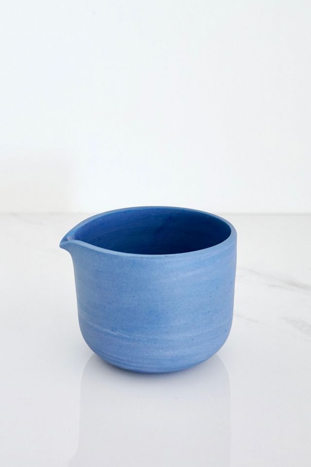 Ren Vois Indigo Marble Matcha Bowl #1