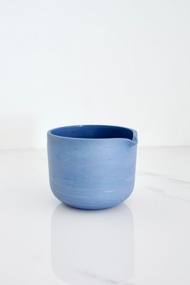 Ren Vois Indigo Marble Matcha Bowl #2