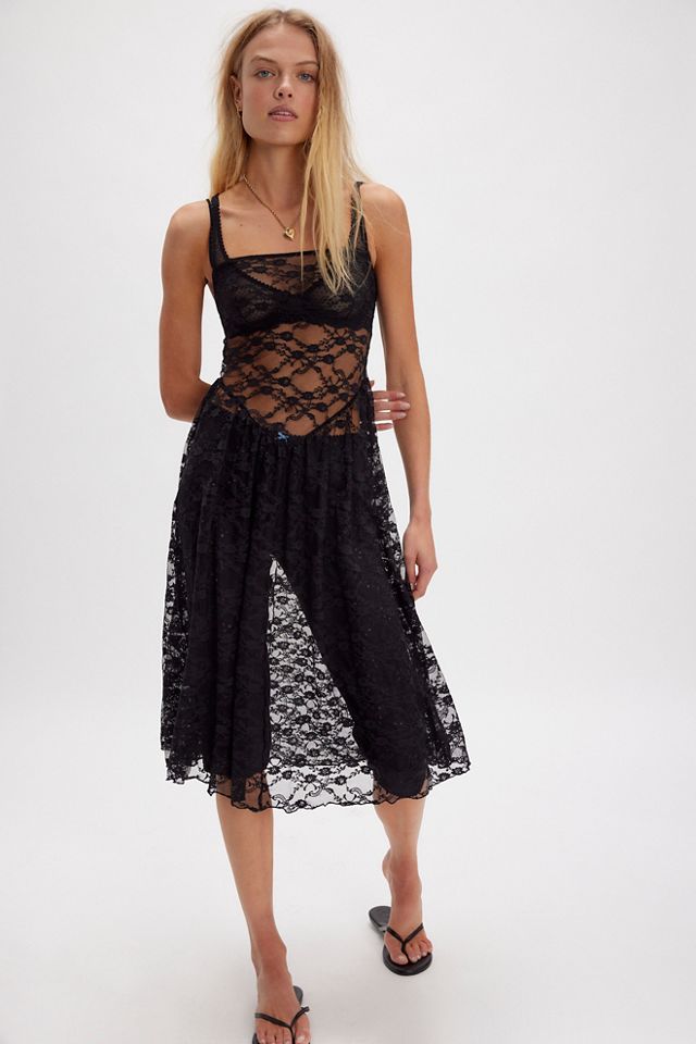 Lucia Lace Tea Slip #2