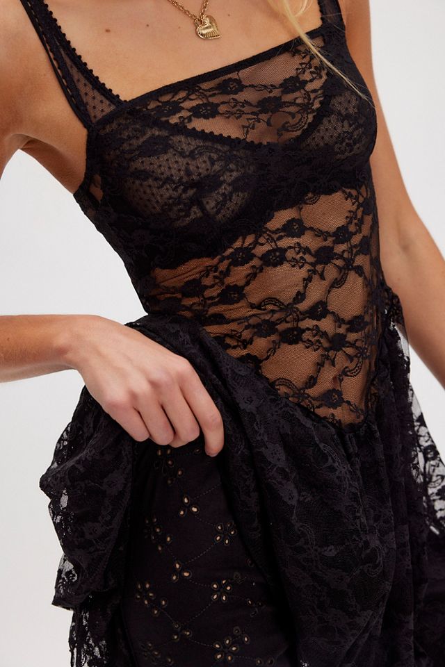 Lucia Lace Tea Slip #3