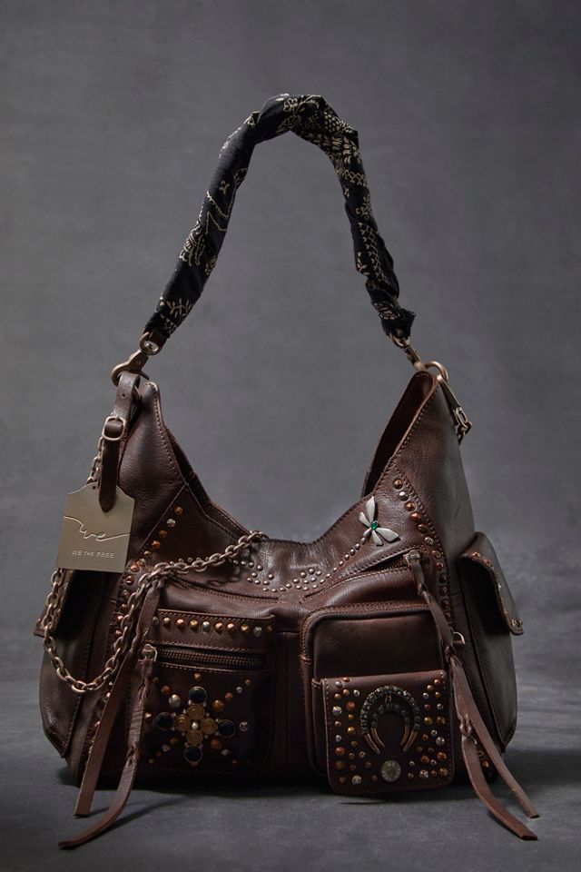 We The Free Embellished Ledger Bag #1