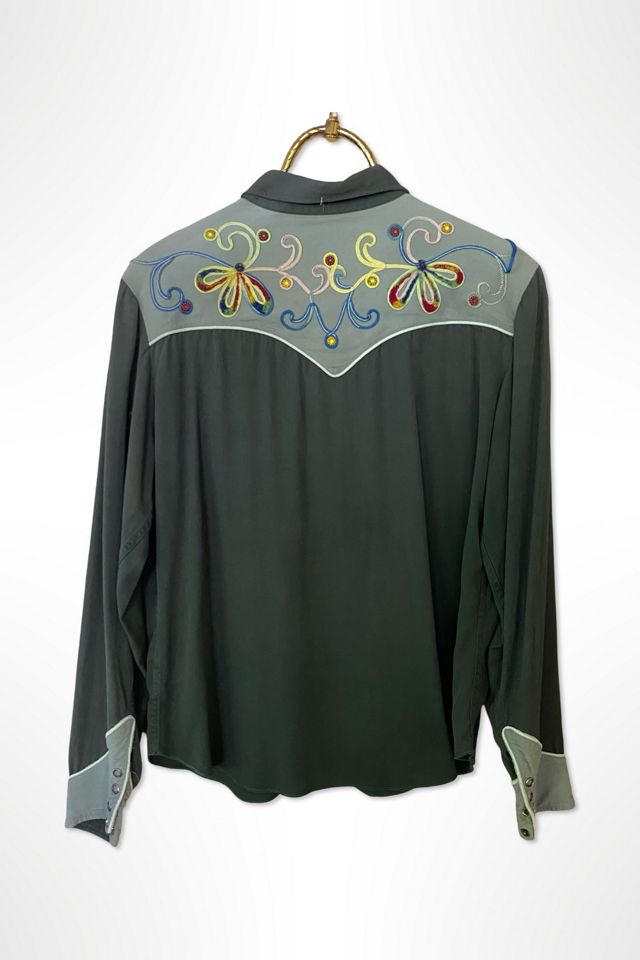1950s H Bar C Rare Cowgirl Snap Shirt Selected By Ritual Vintage #1